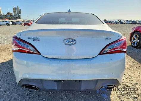 2013 Hyundai Genesis Coupe 2.0T z USA, uszkodzony, nr VIN KMHHT6KD8DU104372